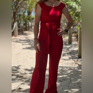 Stylish Red Romper